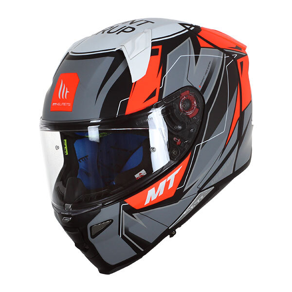 CASCO INTEGRALE MT FF110 REVENGE 2 RS A1 NERO BIANCO ARANCIO