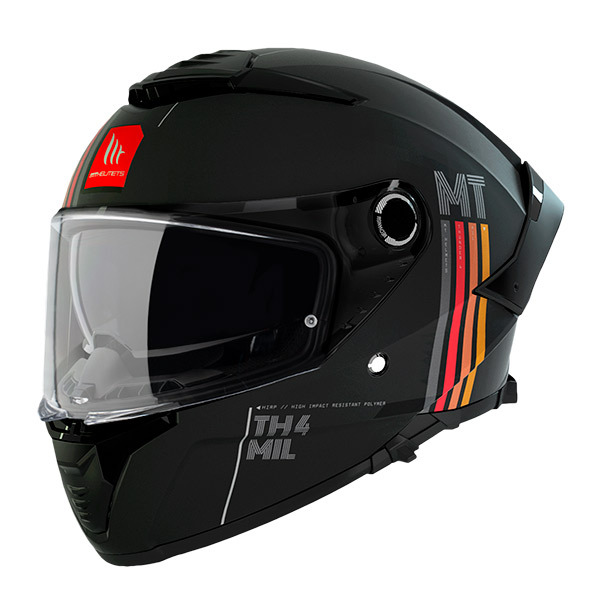 Casco Integrale MT Helmet FF118SV Thunder 4 SV Mil A11 Nero Opaco -  EuroBikes