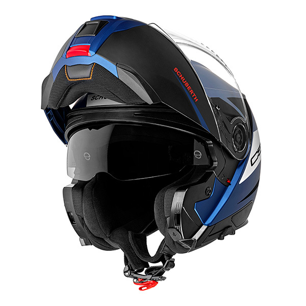 Schuberth C5 Master casco modulare blu