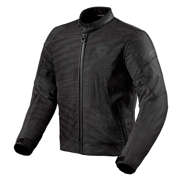 Giacca Moto REV'IT! ACTION H2O - Nero Verde Scuro - Offerta Online