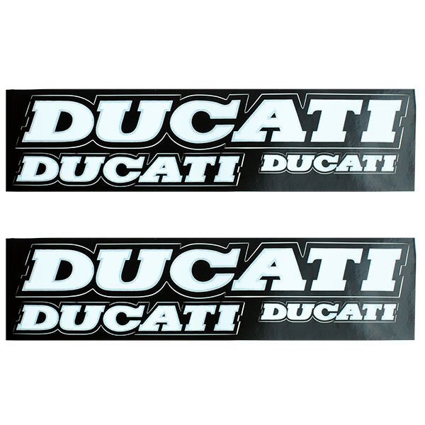 Kit adesivi Ducati rettangolari - EuroBikes