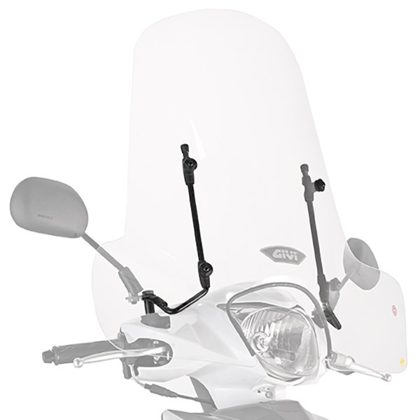 GIVI D1155ST Parabrezza specifico per scooter, Honda SH 125 I-150 I anno  2017-2019