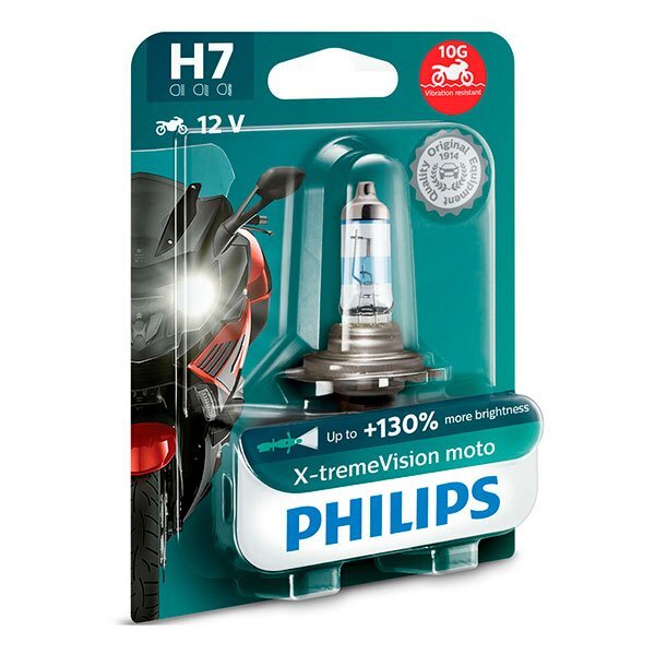 Lampadine alogena per moto Philips H7 X-tremeVision - EuroBikes