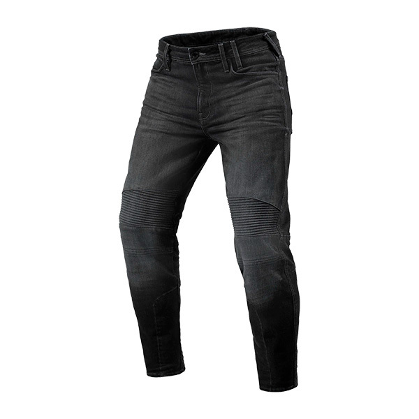 Jeans Revit Moto 2 TF Indossato Grigio Scuro L32 - EuroBikes