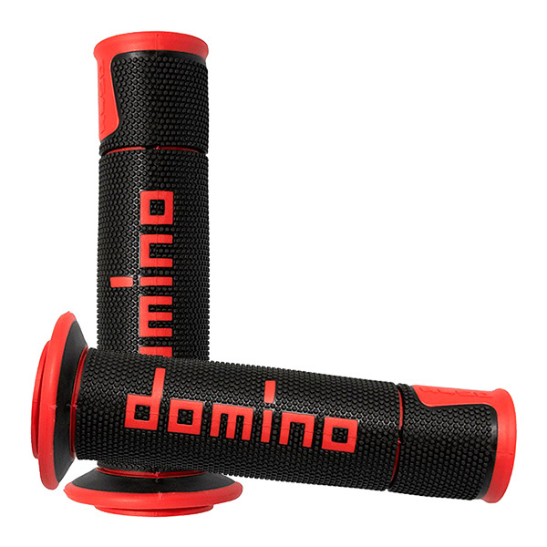 MANOPOLE DOMINO NERO/ROSSO ROAD-RACING A01041C4240B7-0 DIAMETRO 22