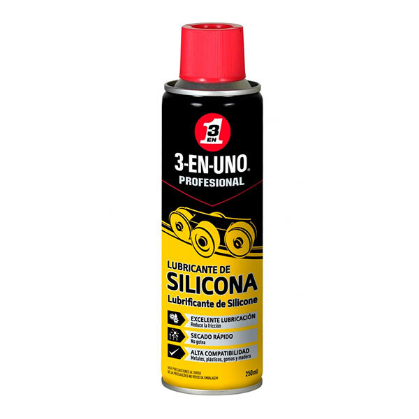 Lubrificante al silicone professionale 3in1 Spray 250 ml - EuroBikes